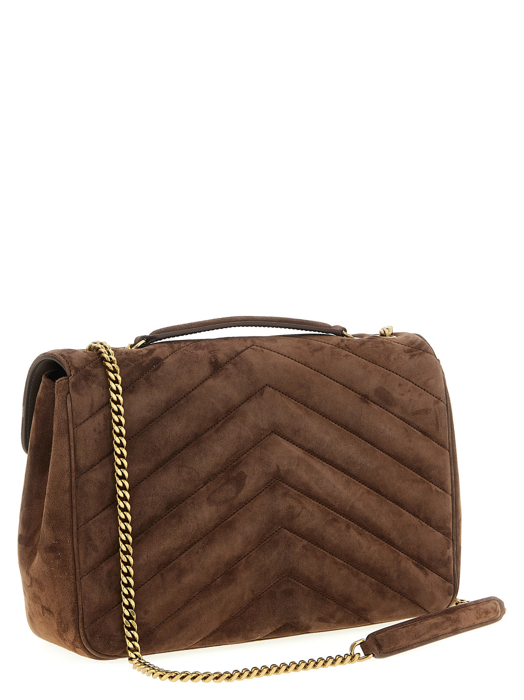 Saint Laurent Loulou Shoulder Bags - Brown | 0ed5faecc82a0aab45e8f87f437e58493f7ad3f4