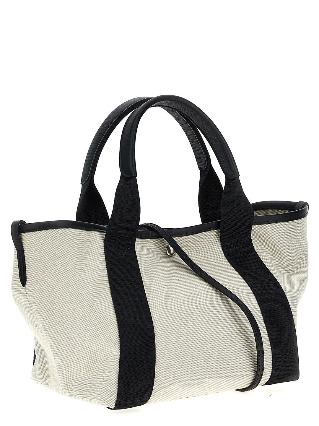 Biarritz S Tote Bag White/Black