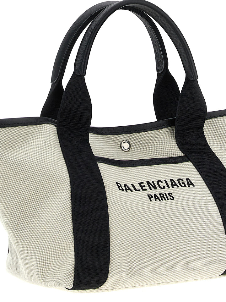 Biarritz S Tote Bag White/Black