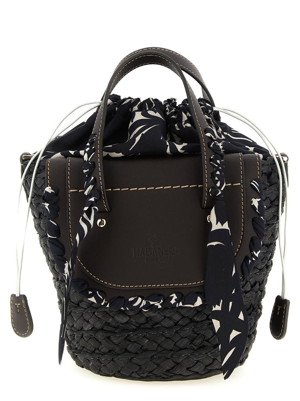 Habanera Silk Hand Bags Black
