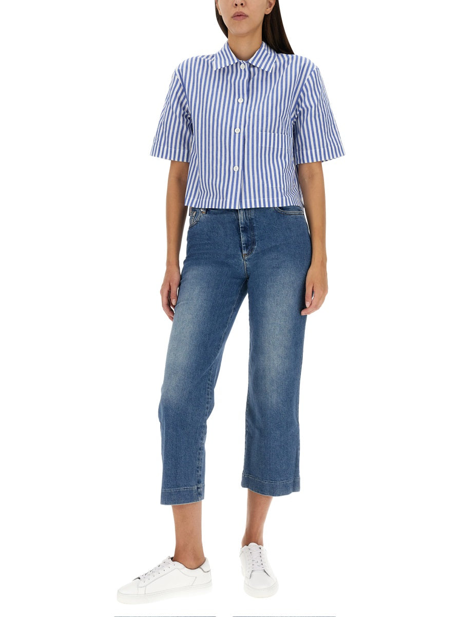 Margaret Howell Shirts - Blue | Wanan Luxury