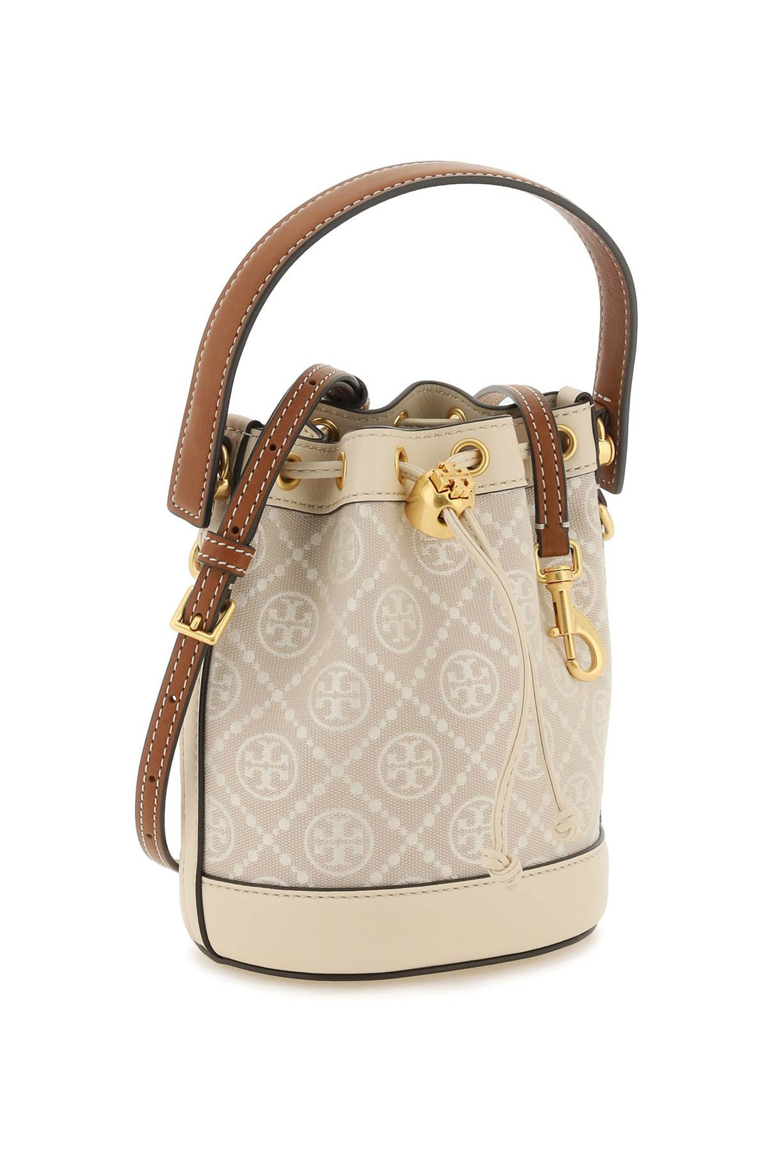 T Monogram Bucket Bag