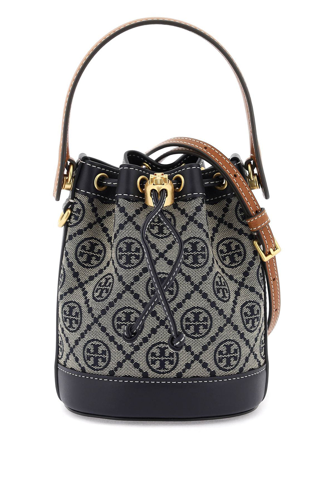 T Monogram Bucket Bag