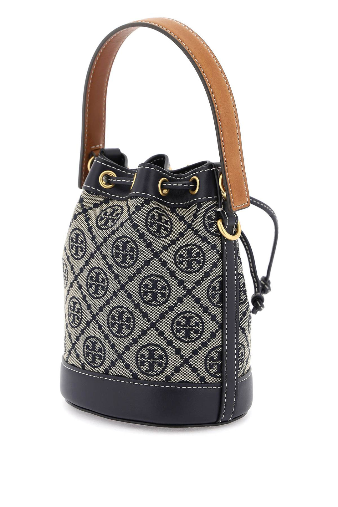 T Monogram Bucket Bag