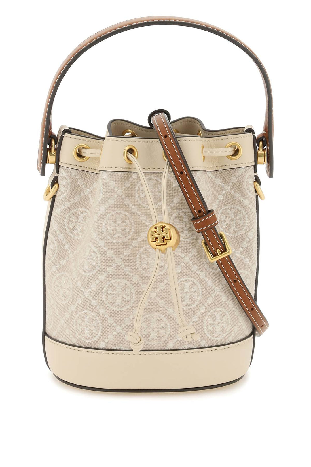 T Monogram Bucket Bag