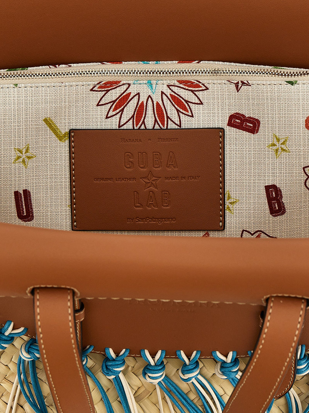 Cuba Lab Tropicana Tote Bag - Multicolor | 5ddcaa2fed7b2900c621cc6d26152708eb2ead75