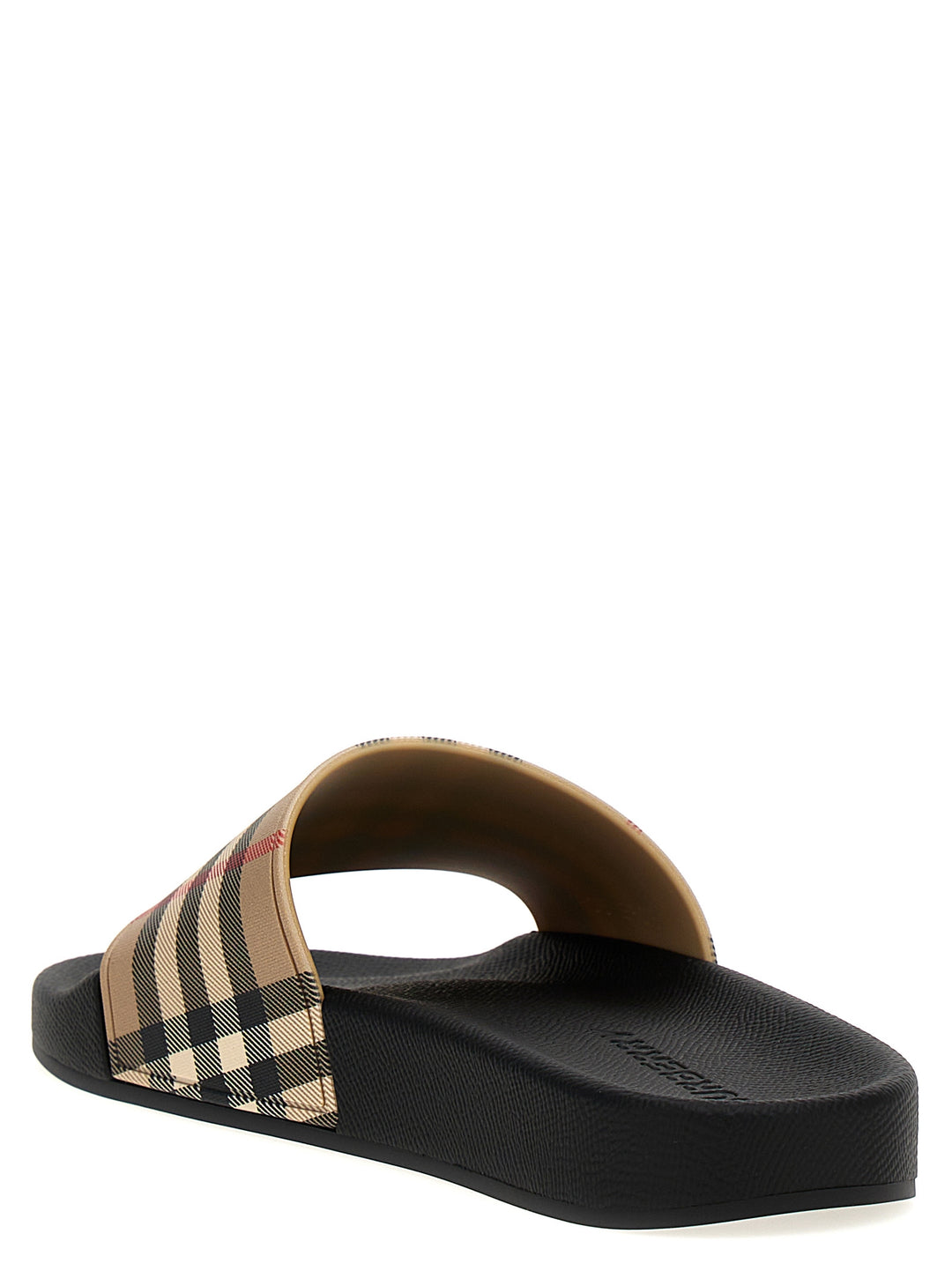 Slide Check Sandals Multicolor