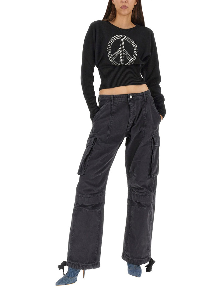 Moschino Jeans Sweaters - Black | 469aff700eac0584e59087010eb1fff12c058b5b