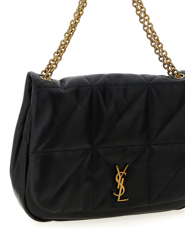 Saint Laurent Jamie Shoulder Bags - Black | 6c90b50e85ef857489b78245be2b570dd67991f0