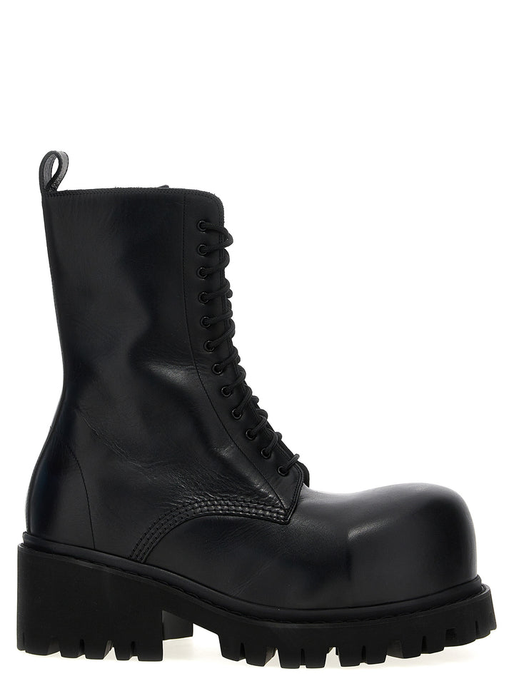 Stomper Boots, Ankle Boots Black