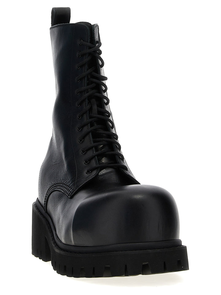 Stomper Boots, Ankle Boots Black