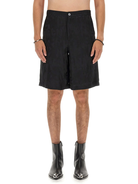 Viscose Bermuda Shorts