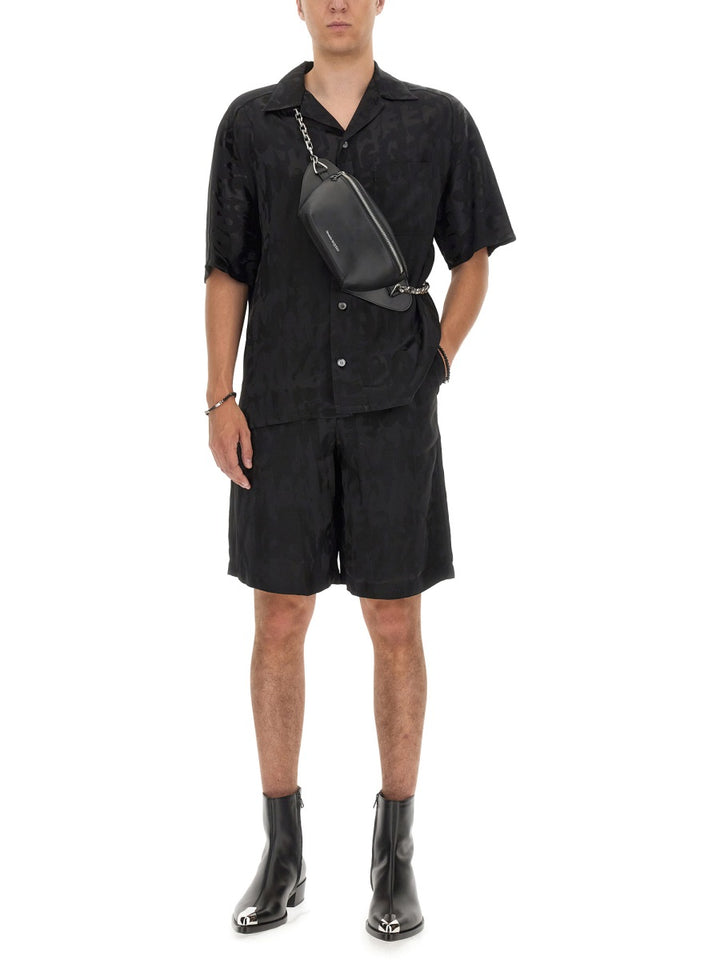 Alexander Mcqueen Shorts - Black | ae394bc3748480223b949be9a6310b8d2ba688f0