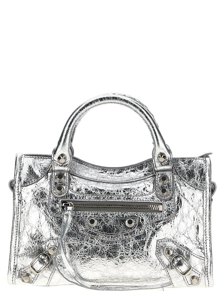 Le City Mini Hand Bags Silver