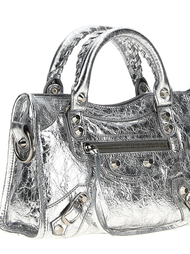 Le City Mini Hand Bags Silver