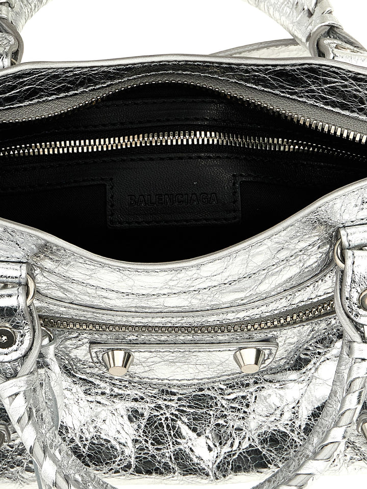 Le City Mini Hand Bags Silver