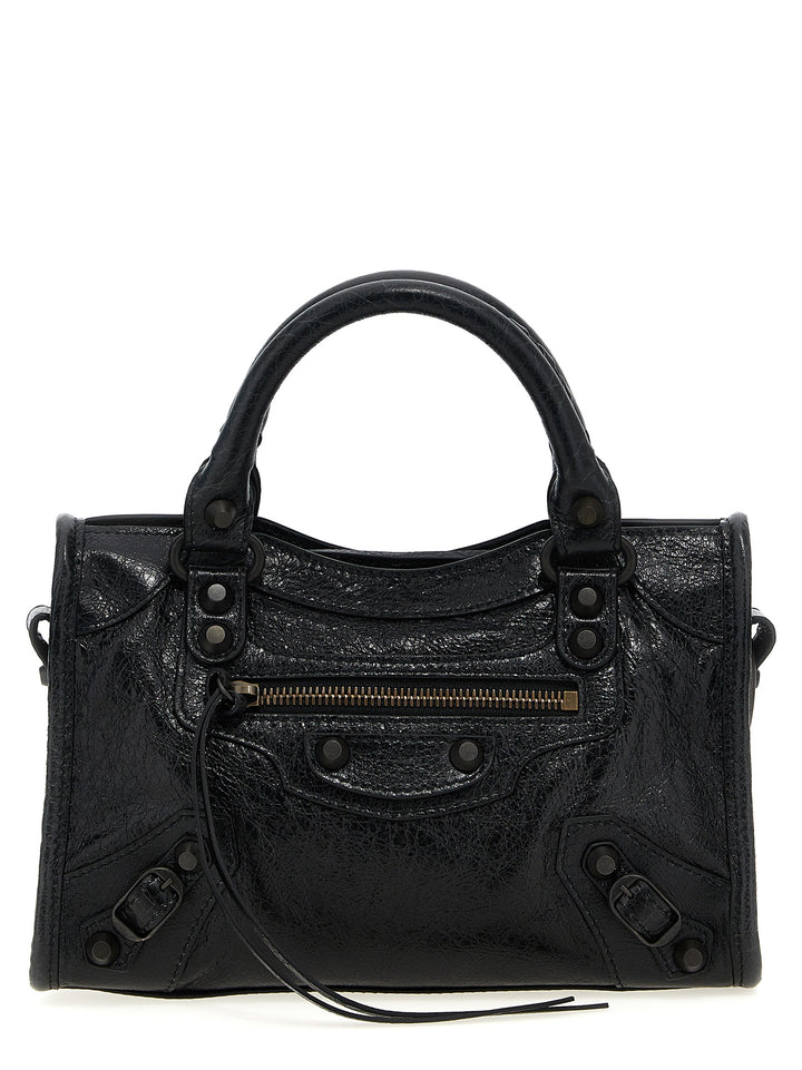 Balenciaga Le City Mini Hand Bags - Black | 86f5fb52469dceaa86cb77e627142106330033db