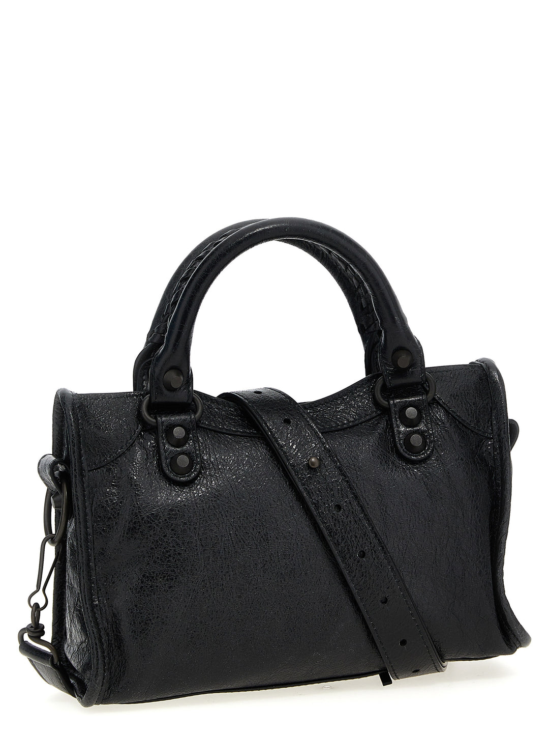 Balenciaga Le City Mini Hand Bags - Black | 815eb4121086a2efb275d7e66e7d662887473f79