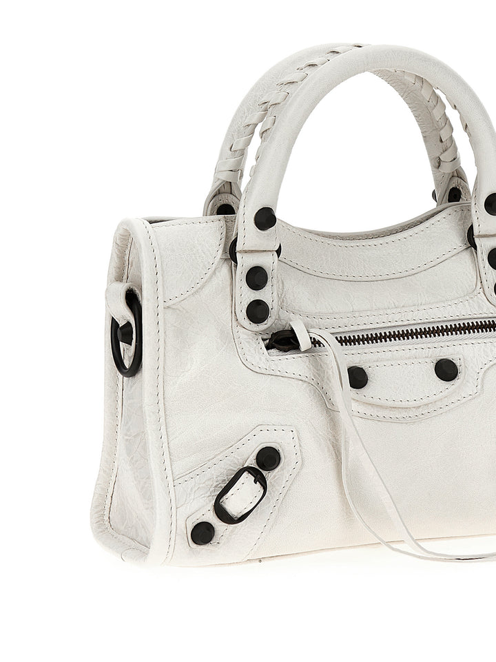 Le City Mini Hand Bags White