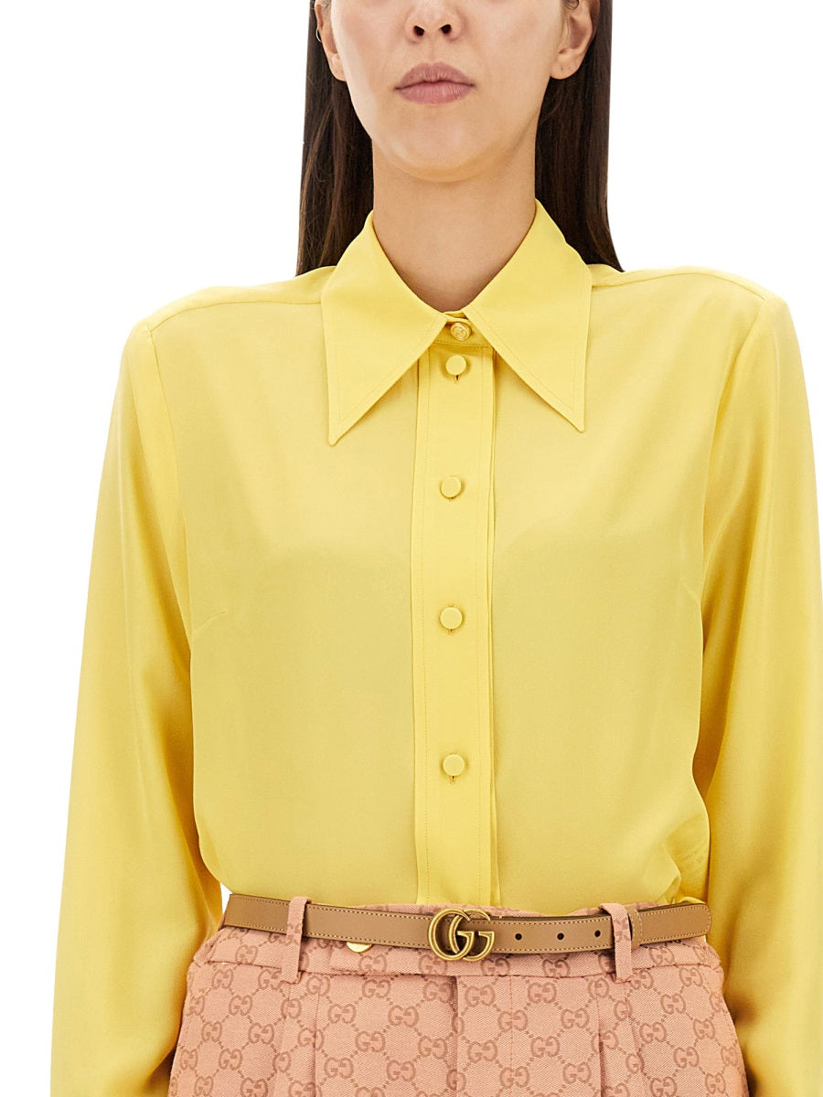 Gucci Shirts - Yellow | 8b7d0a9c14f7ee028fe5eb252b8bbe4f36d8a768
