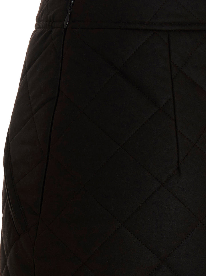 Burberry Casia Skirts - Brown | f2452ead20698ade6aa2b1500b1661eb5d84a809