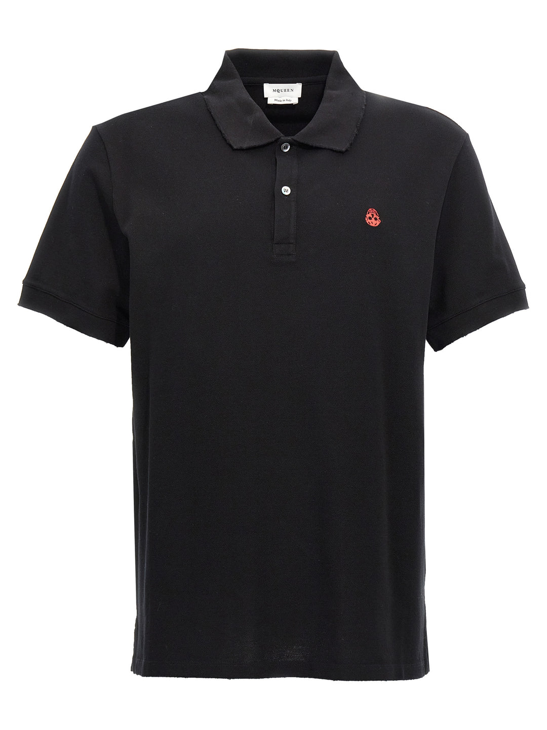 Inverted Skull  Shirt Polo Black