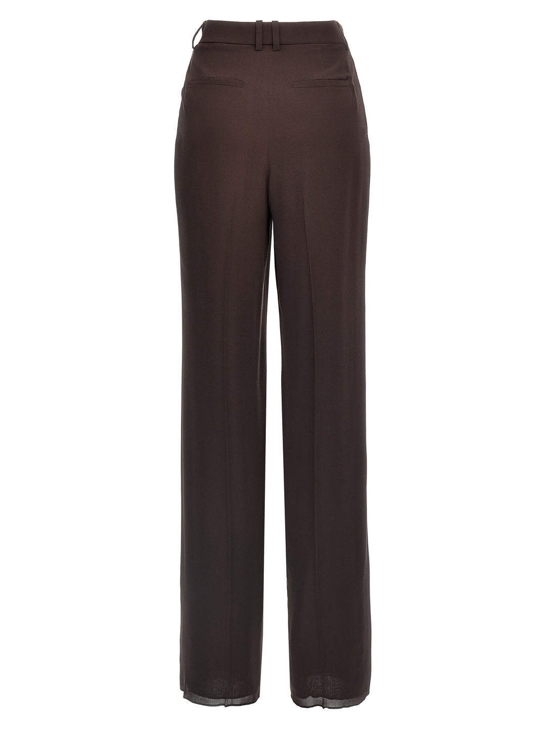 Silk Pants Brown