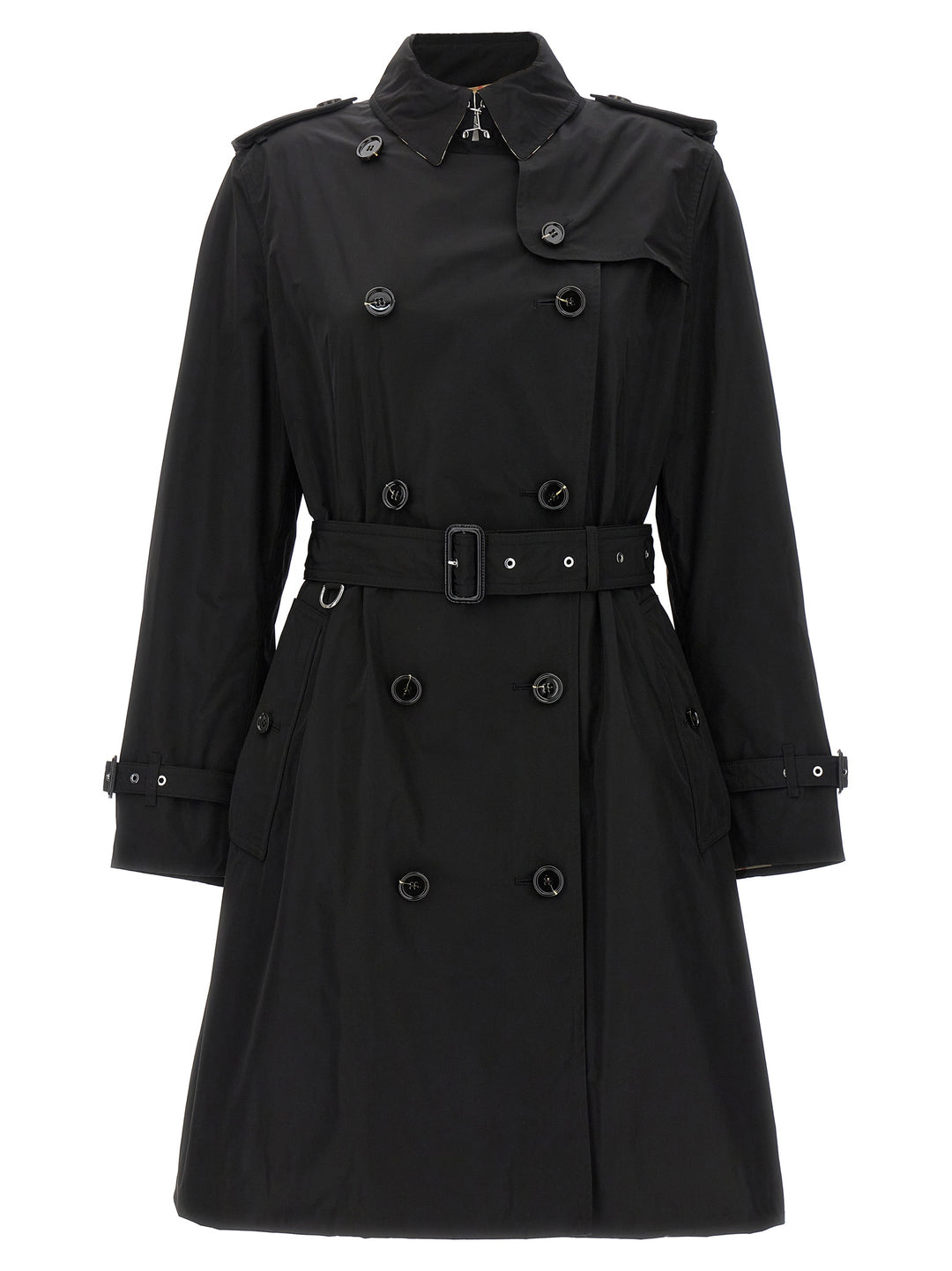 Burberry Kensington Coats and Trench Coats - Black | bb2c17b55b06400b9112f920b9b623201c4e6a9c