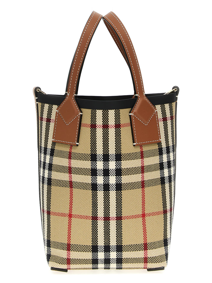 London Mini Tote Bag Beige