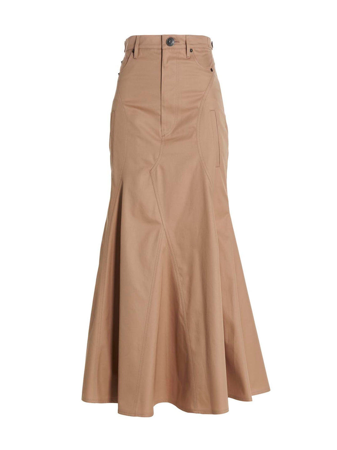 Burberry Maxi Skirt Skirts - Beige | e881a5b2e1560e1000fee5a62eb523d6820cba5e
