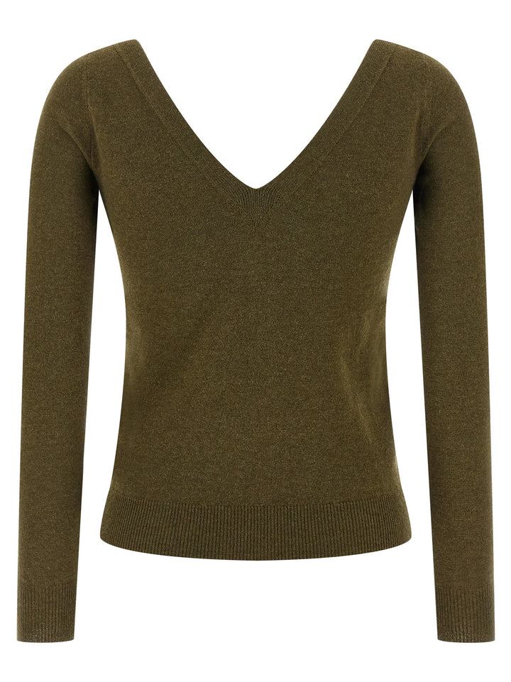 Saint Laurent Cashmere Sweater Sweaters and Cardigans - Green | cbb45c5514fcda5cef1b91cc211c503489aeda74