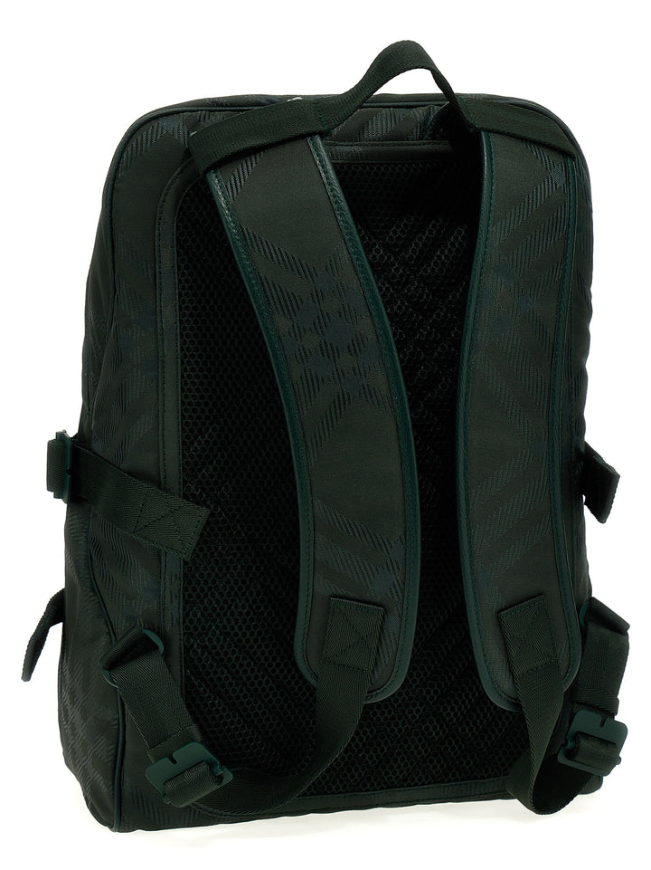 Check Backpack Backpacks Green