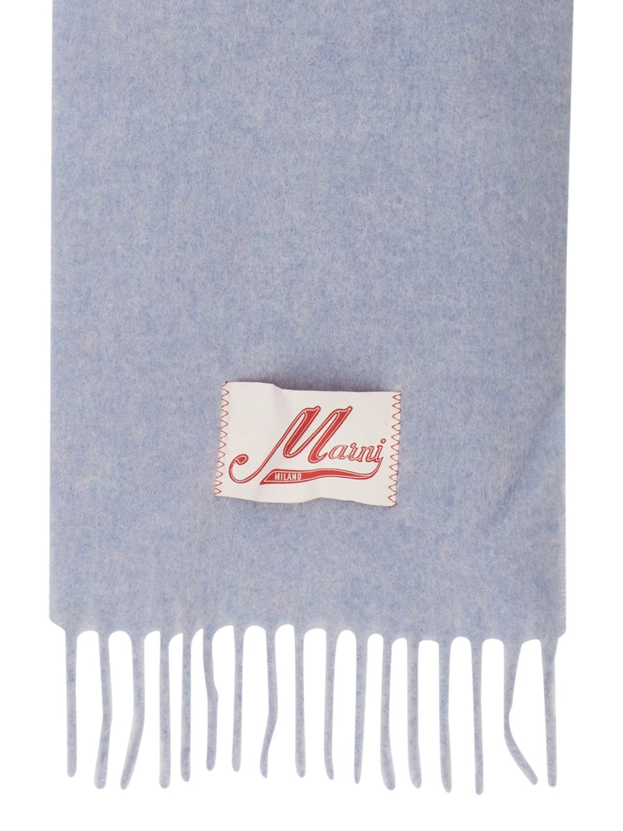 Marni Scarves & Gloves - White, Light Blue | Wanan Luxury