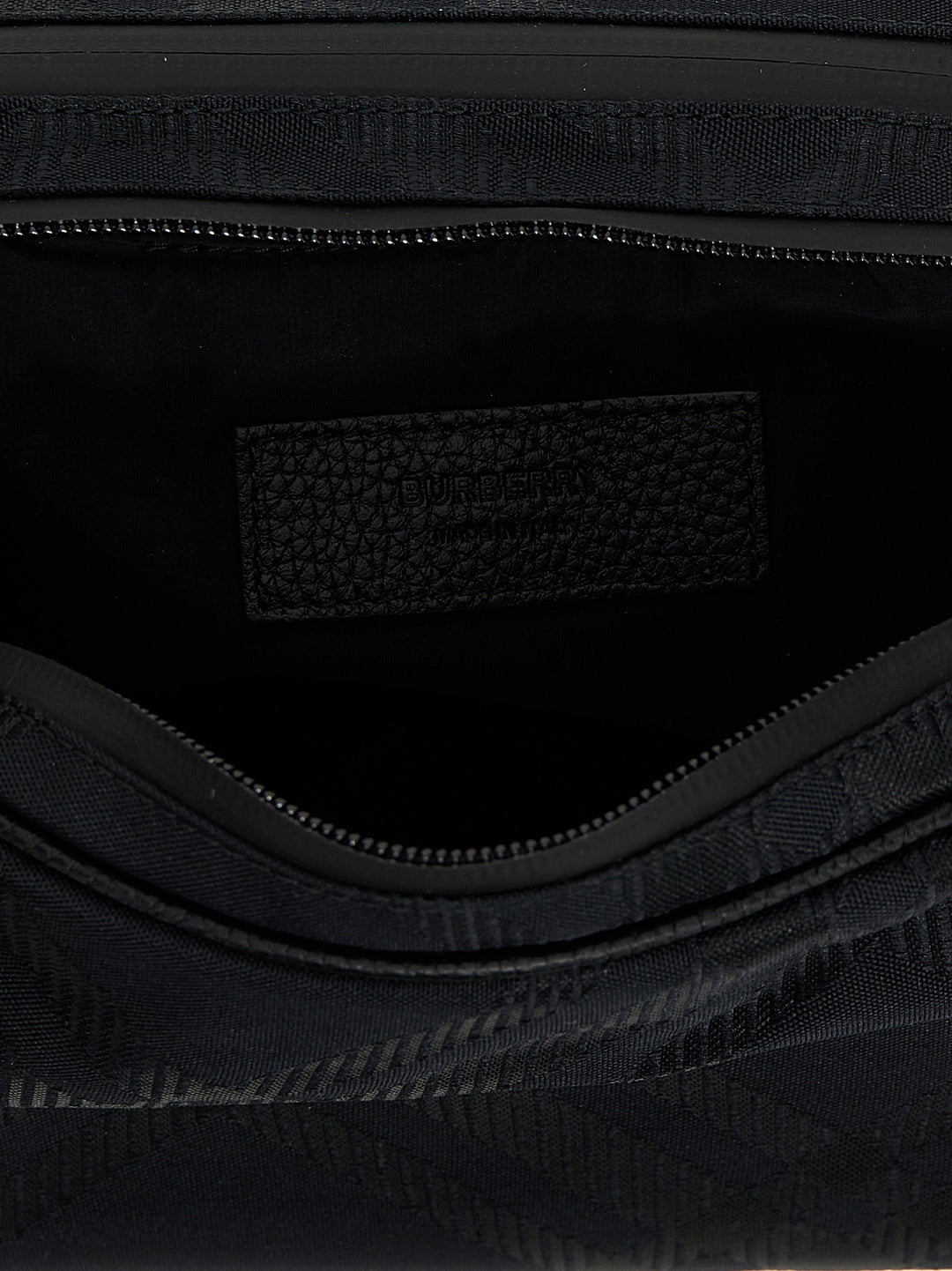 Check Crossbody Bags Black