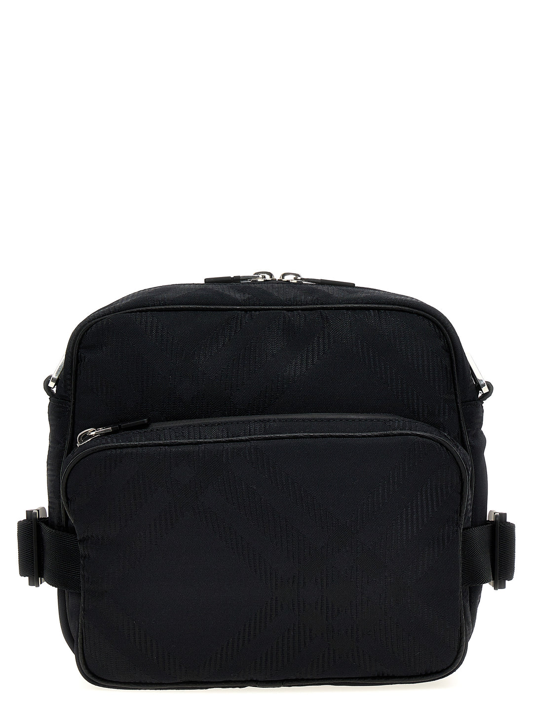 Check Shoulder Strap Crossbody Bags Black