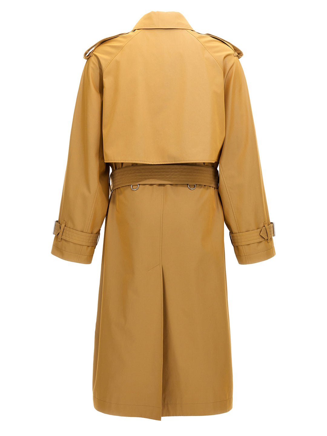 Double-Breasted Long Trench Coat Coats, Trench Coats Beige