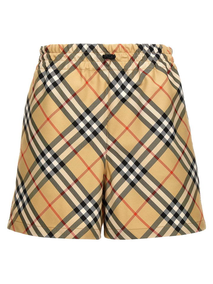 Bermuda Burberry Check Bermuda, Short Beige