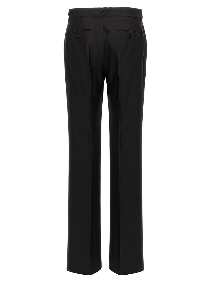 Tailored Trousers Pants Black