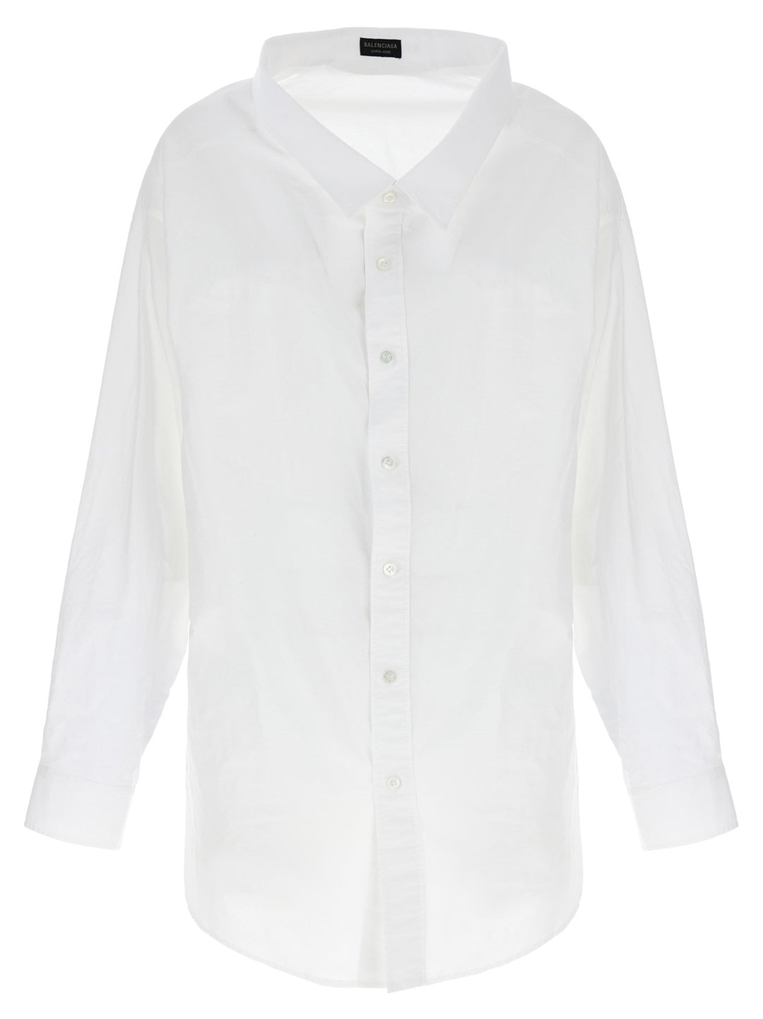 Off-Shoulder Shirt Shirt, Blouse White