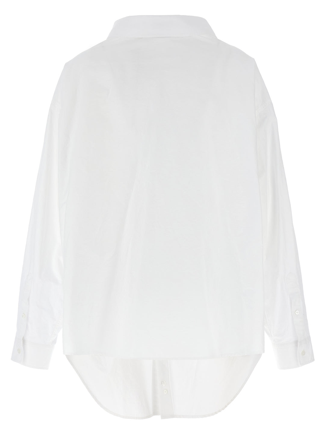 Off-Shoulder Shirt Shirt, Blouse White