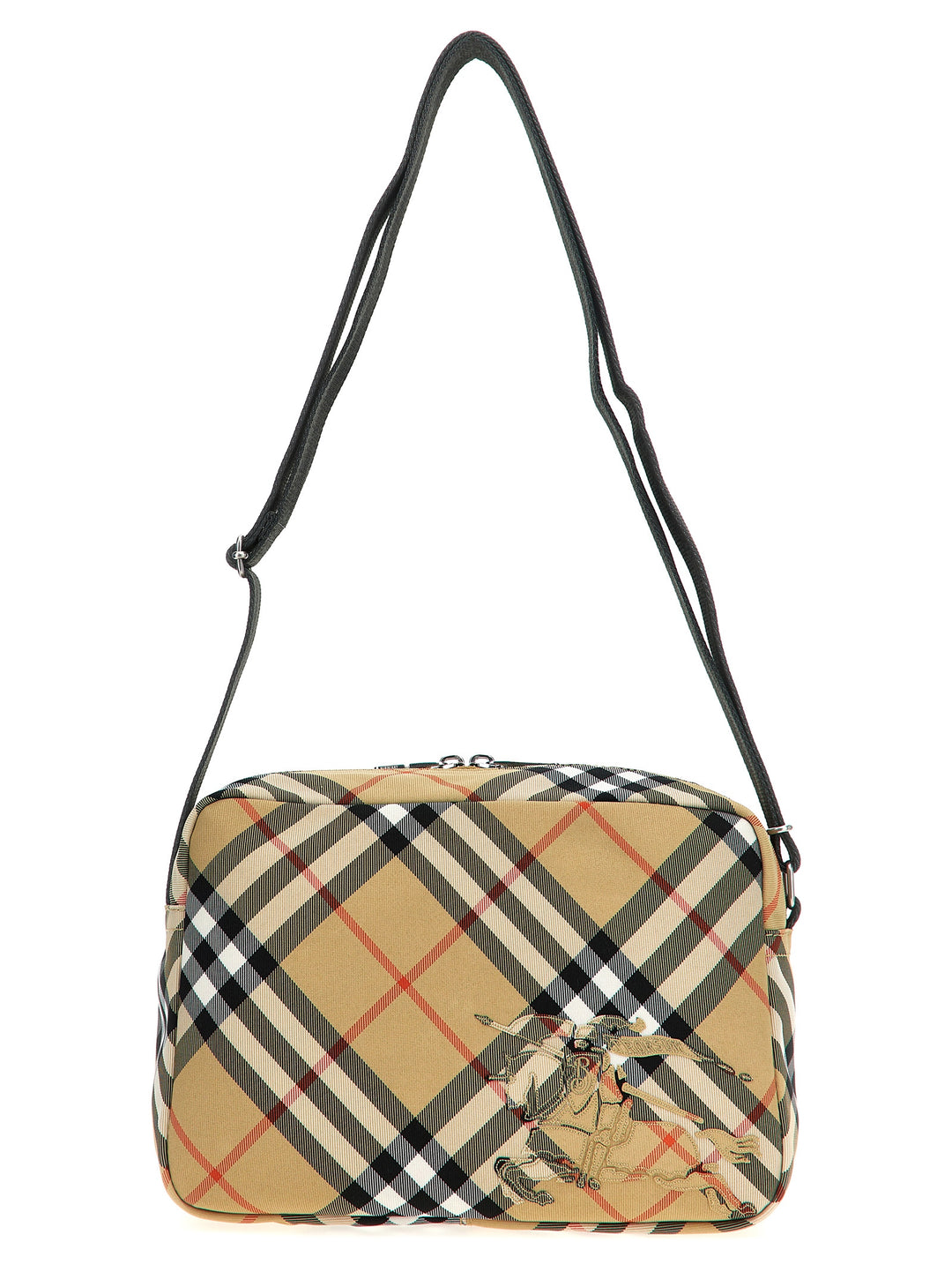 Check Crossbody Bags Beige