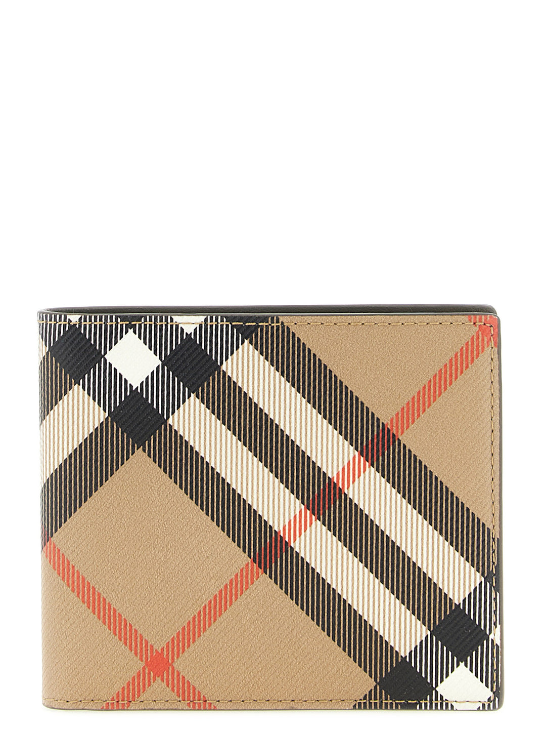Burberry Check Wallet Wallets and Card Holders - Beige | 3bc9d9a1ec2133ca9adc3f30ba58f057225d0af4