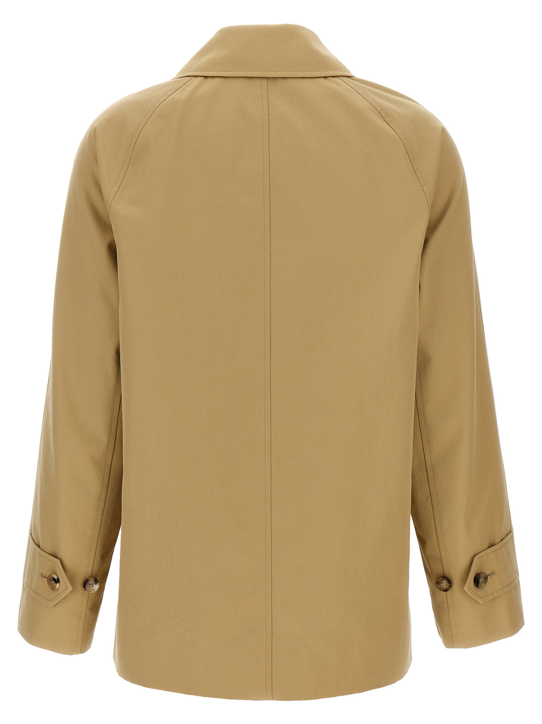 Gabardine Short Trench Coat Coats, Trench Coats Beige