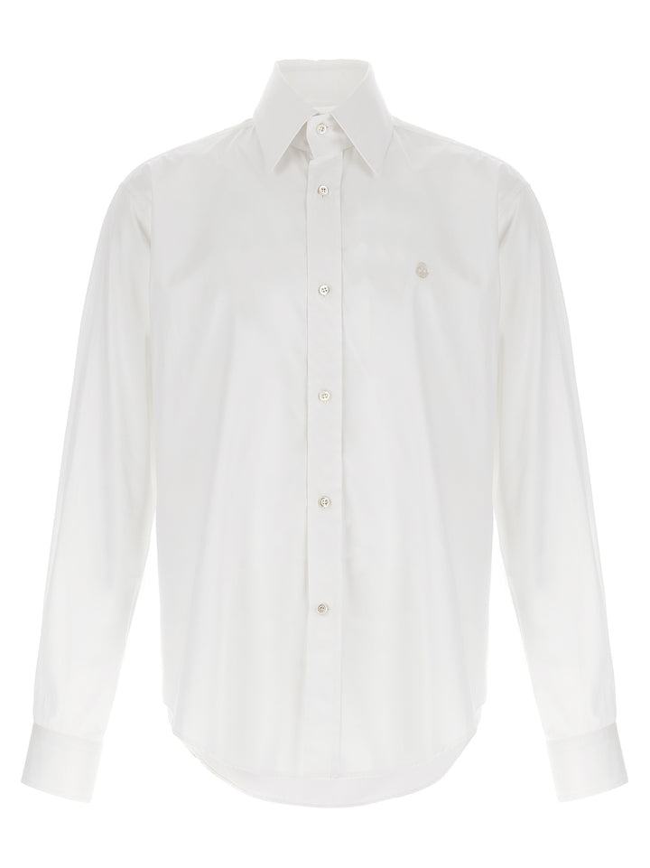 Mcqueen Skull Shirt and Blouse - White | 324876169d4ce156d6cef7715ad3547e0e86c49c