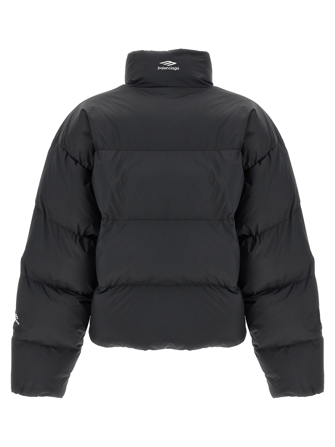 Cropped Puffer Jacket Casual Jackets, Parka Black