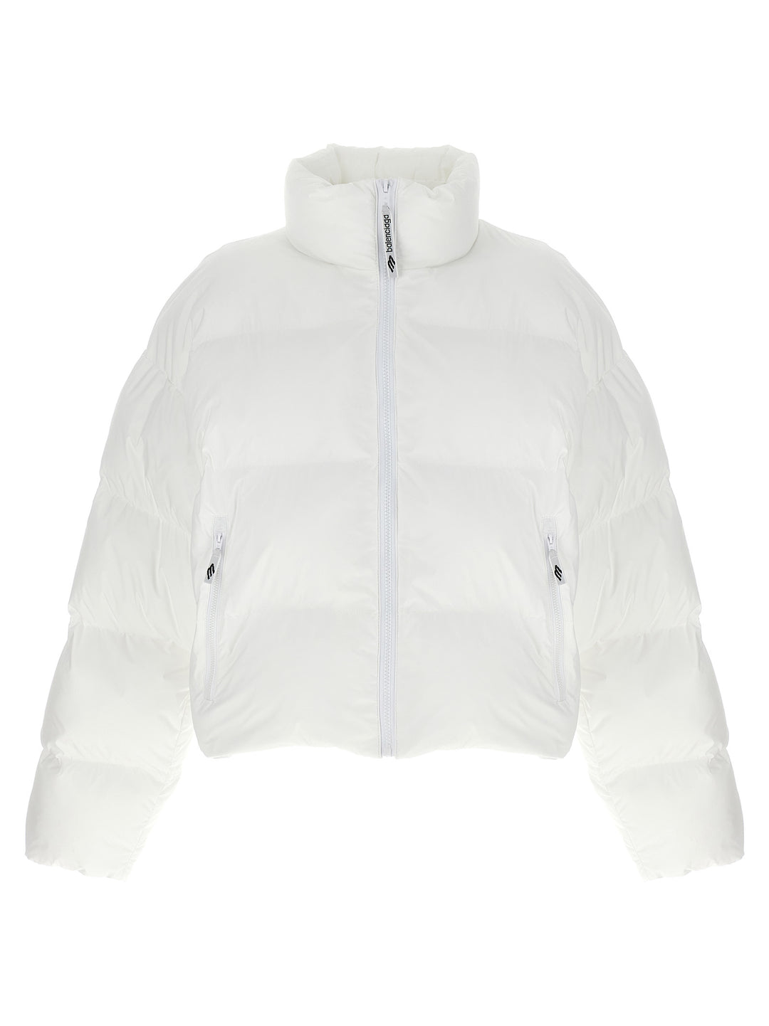 Cropped Puffer Jacket Casual Jackets, Parka White