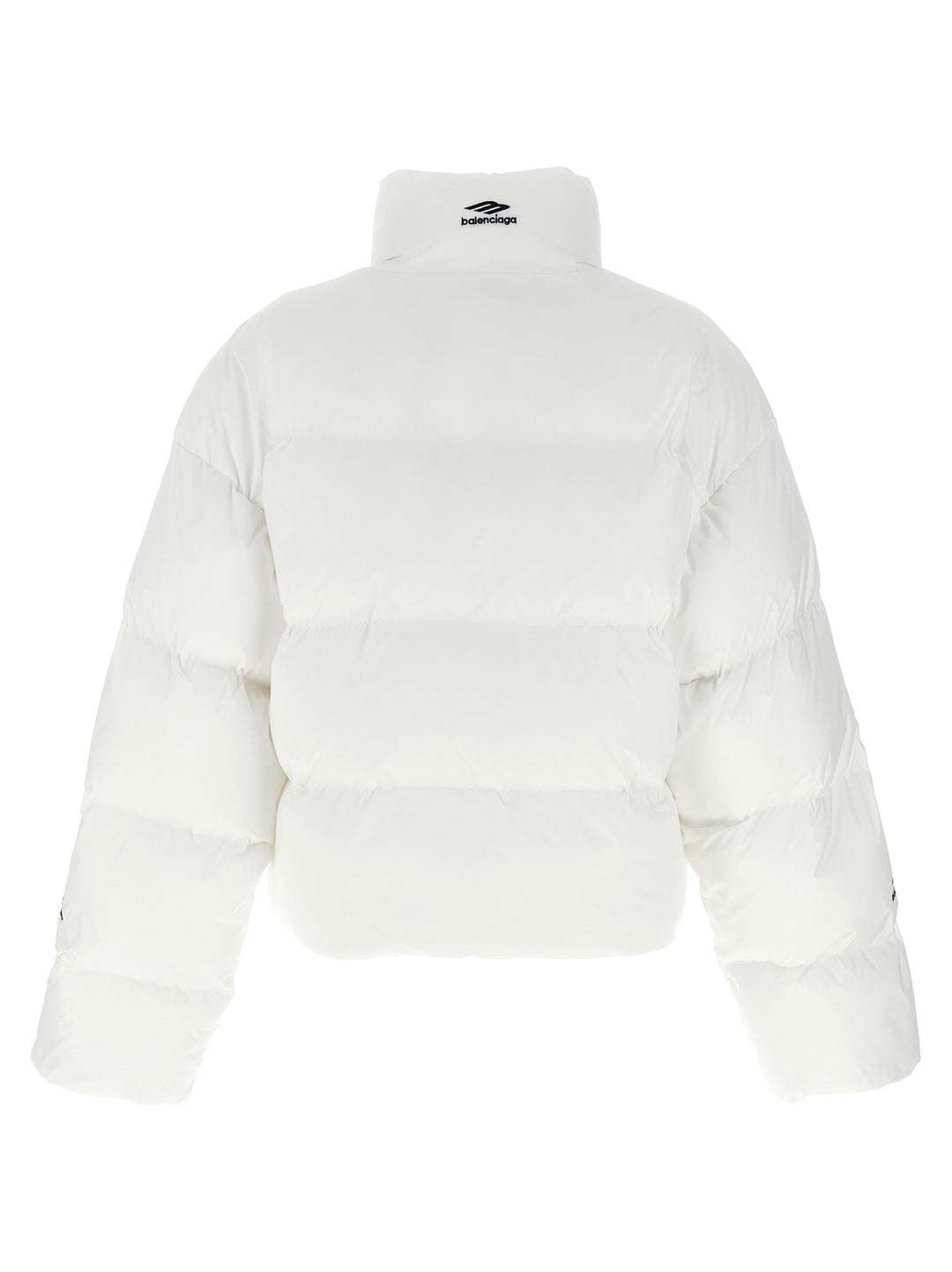 Cropped Puffer Jacket Casual Jackets, Parka White