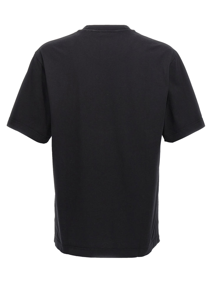 Logo Embroidery T-Shirt Black