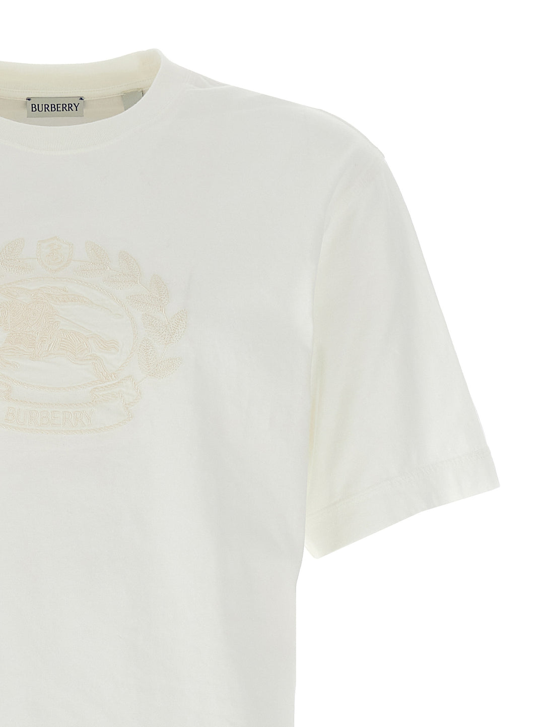 Logo Embroidery T-Shirt White