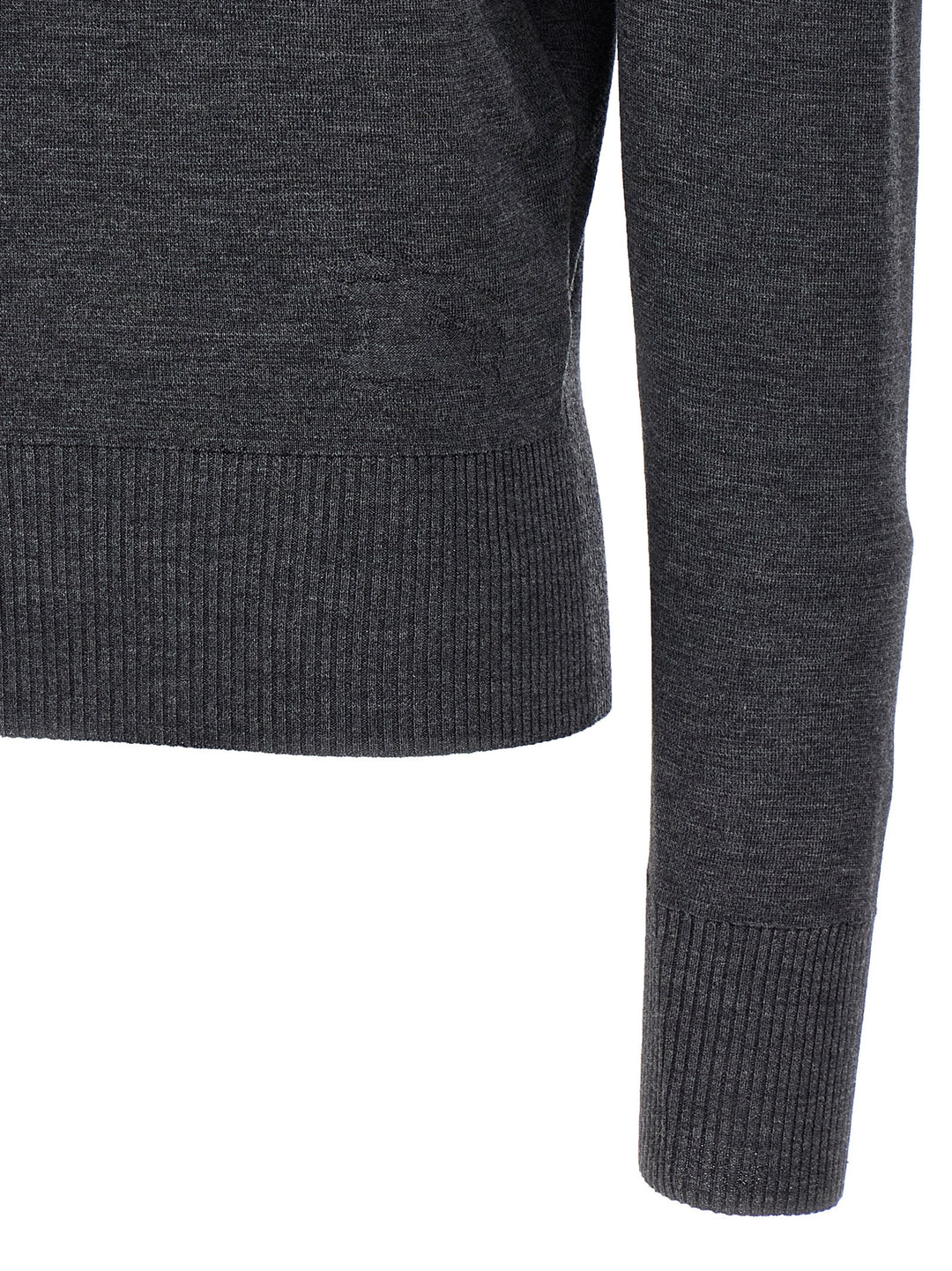 High Neck Sweater Sweater, Cardigans Gray